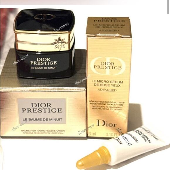 Dior Prestige Skincare Collection in Black and Gold - Picture 2 of 4
